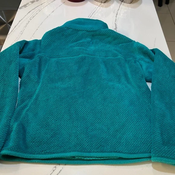 Patagonia Re-Tool Snap- T Aqua Turquoise Fleece Jacket Women’s size S - Picture 14 of 16